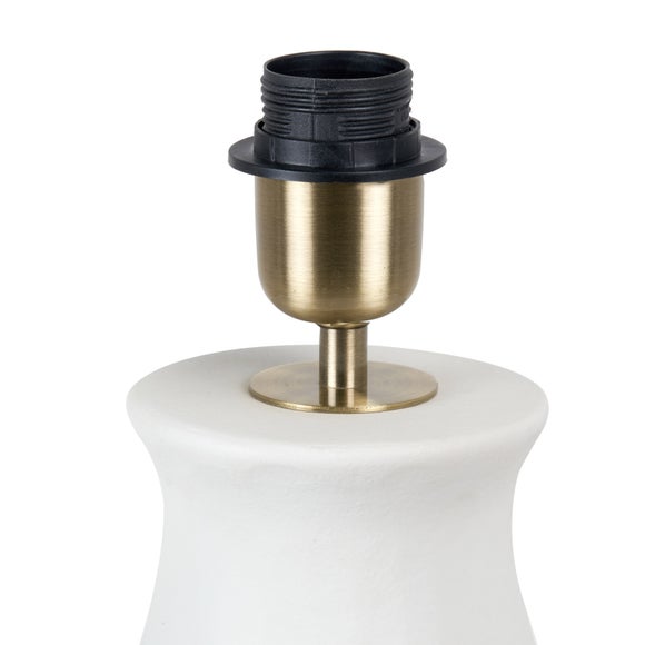 Pacific Lifestyle Eirene Textured Edward Table Lamp