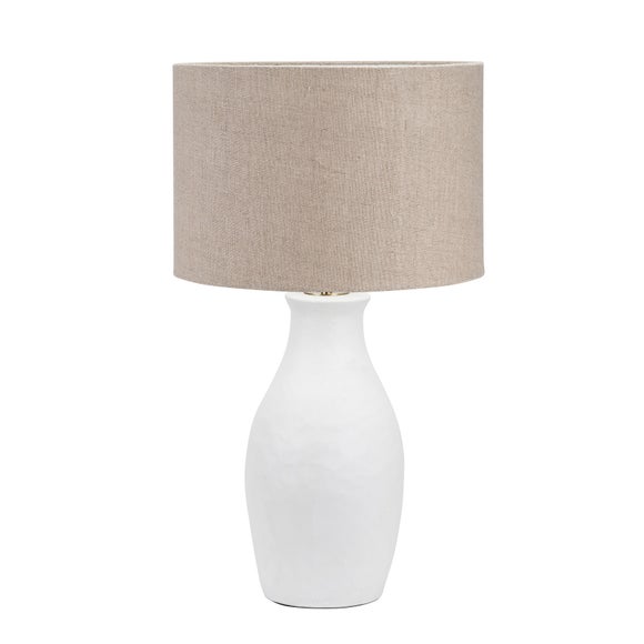 Pacific Lifestyle Eirene Textured Edward Table Lamp