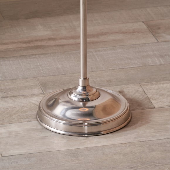 Pacific Lifestyle Auden Metal Stick Floor Lamp with Adelaide Tapered Cotton Mix Lampshade, product image 10