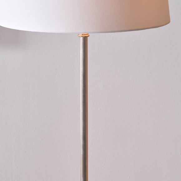 Pacific Lifestyle Auden Metal Stick Floor Lamp with Adelaide Tapered Cotton Mix Lampshade, product image 14