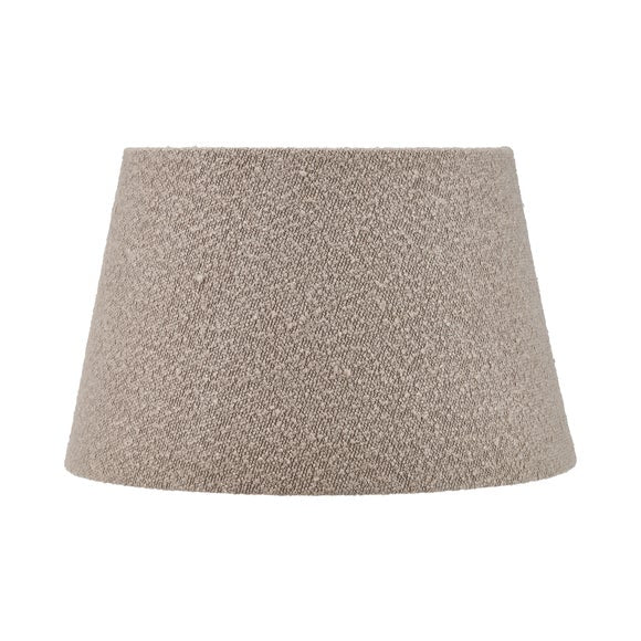 Pacific Lifestyle Emilio Matt Candlestick Floor Lamp with Martigues Boucle Tapered Lampshade