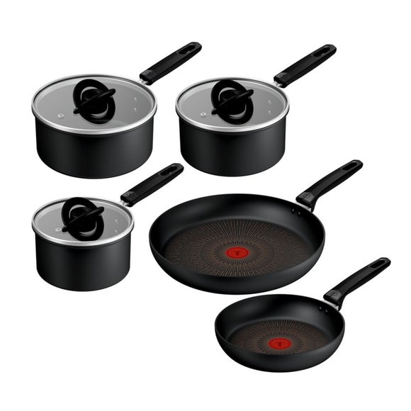 Tefal Titanium Excellence Plus 5 Piece Pan Set