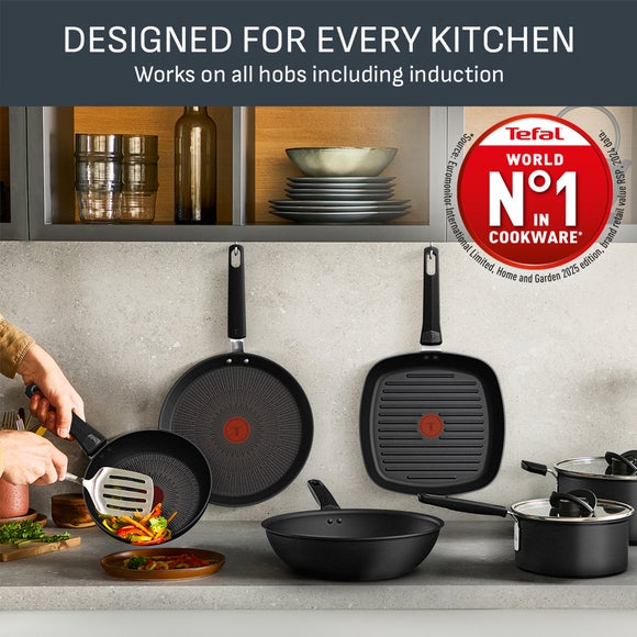 Tefal Titanium Excellence Plus 5 Piece Pan Set