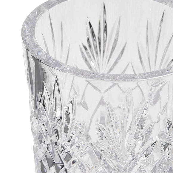 Royal Doulton Highgate Diamond Glass Vase