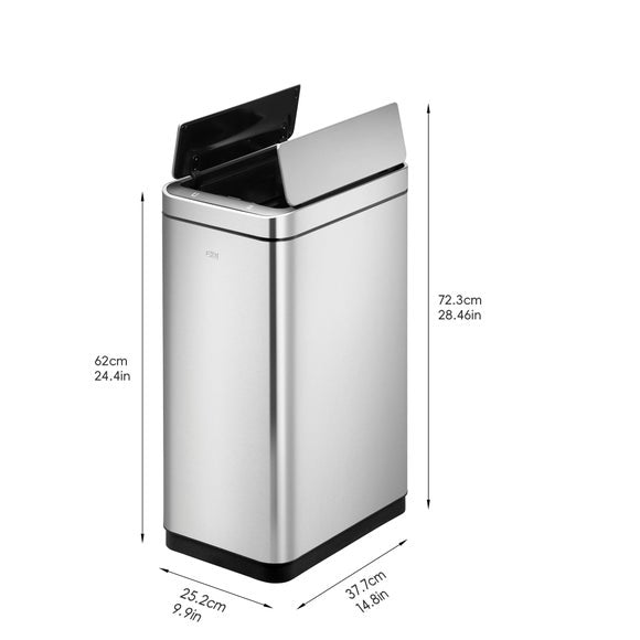 EKO Phantom Deluxe Stainless Steel Sensor Bin, product image 10