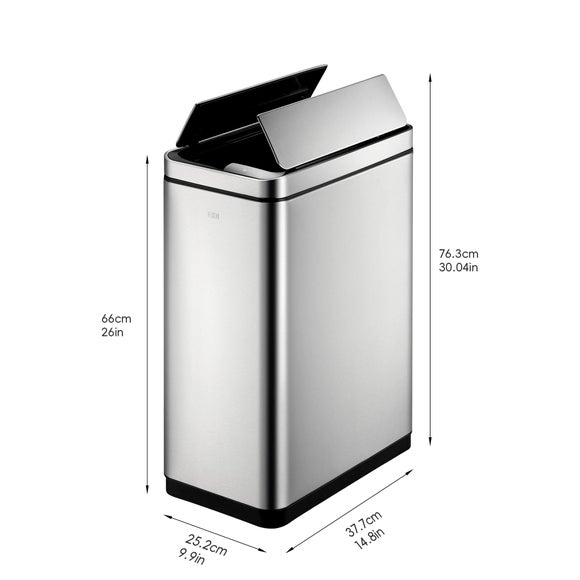 EKO Phantom Deluxe Stainless Steel Sensor Bin, product image 3