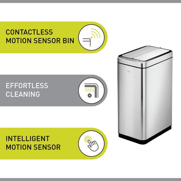 EKO Phantom Deluxe Stainless Steel Sensor Bin, product image 4