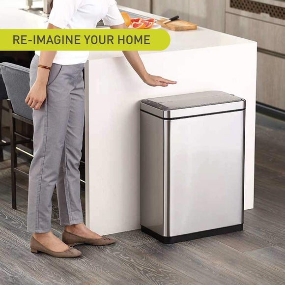 EKO Phantom Deluxe Stainless Steel Sensor Bin, product image 5