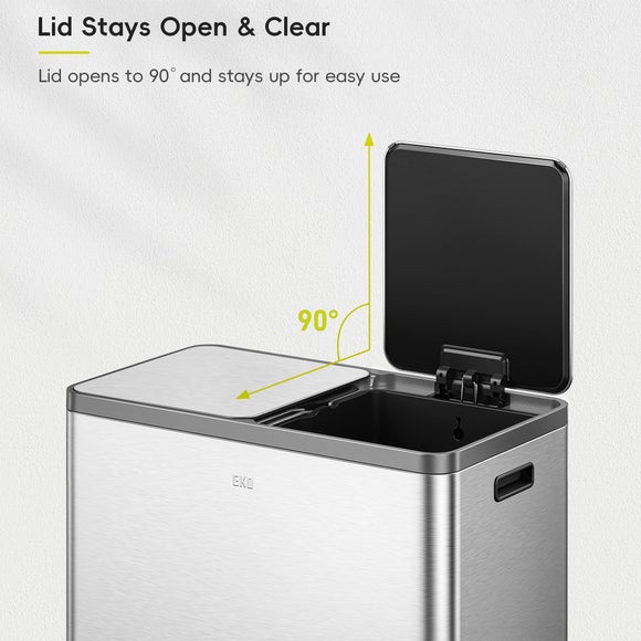 EKO Ecocasa Plus 4040L Stainless Steel Recycling Bin
