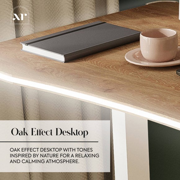 X Rocker Oka LED Compact Office Desk, product image 15