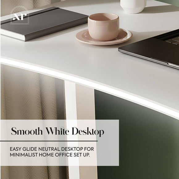 X Rocker Oka LED Compact Office Desk, product image 7