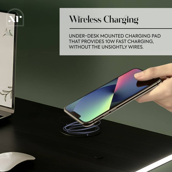 X Rocker Oka LED Compact Office Desk, product image 21
