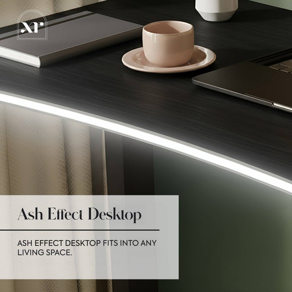 X Rocker Oka LED Compact Office Desk, product image 23