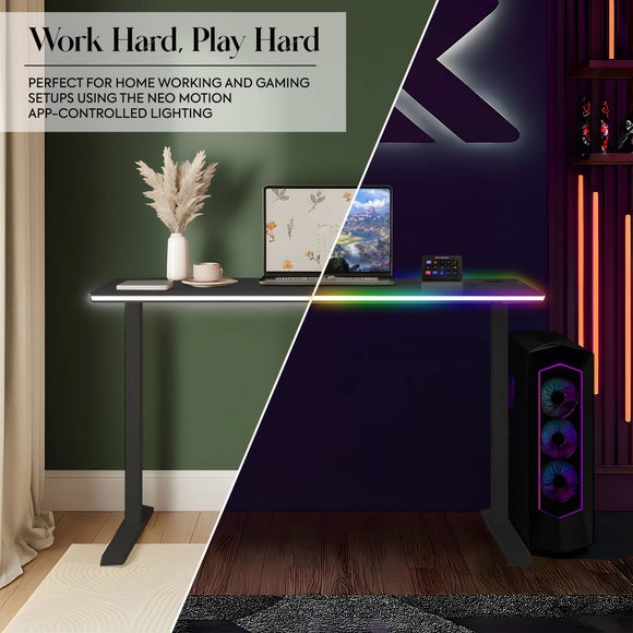 X Rocker Oka LED Compact Office Desk, product image 24