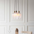 Vogue Sturt 3 Light Ribbed Adjustable Cluster Ceiling Light, product image 1