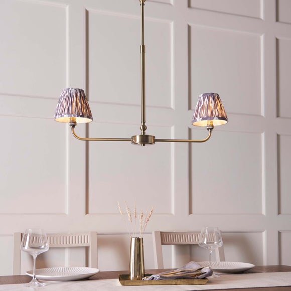 Vogue Leila 2 Light Adjustable Linear Ceiling Light, product image 2