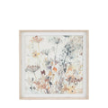 Cedar and Sage Botanical Notes Framed Canvas