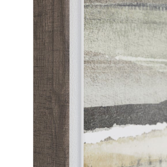 Cedar and Sage Landscape Morning Haze Framed Canvas